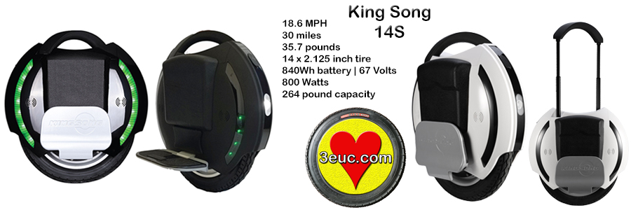 3euc King Song KS-14S EUC (electric unicycle)